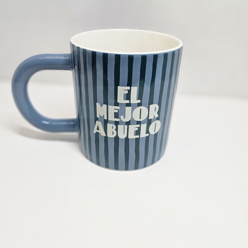 El Mejor Abuelo Mug Best Grandpa Spanish Gift Stoneware Mug‎